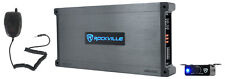 Amplificador Rockville DBM50 4000 Watt/980w RMS 5 canais marinho/barco + microfone, usado comprar usado  Enviando para Brazil