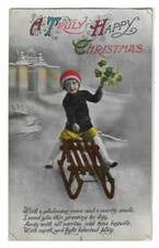 Child sledge christmas for sale  DISS