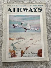 Vintage airways magazine for sale  MELTON MOWBRAY