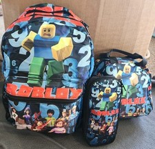 Usado, Mochila Roblox 3 peças. Lancheira. Conjunto de estojo de lápis bolsa volta às aulas para crianças comprar usado  Enviando para Brazil