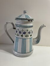 Théière cafetière emaillé d'occasion  Saint-Georges-de-Reneins