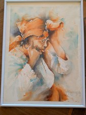 Aquarelle signée thierry d'occasion  Saint-Gaudens