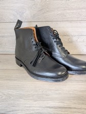 Mens leather black for sale  LICHFIELD