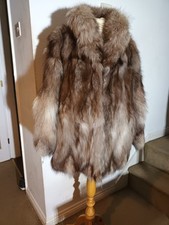 Fox fur jacket for sale  LUTON