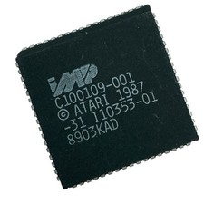 [1pcs] C100109-001 I10353-01 Atari CPU Peripherals PLCC68 comprar usado  Enviando para Brazil