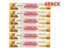 6PACK Paste Horse Dewormer Durvet Apple Flavor Safe & Effective Wormer ZH comprar usado  Enviando para Brazil