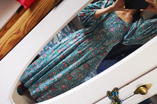 Hippiekleid boho folklore gebraucht kaufen  Eschelbronn