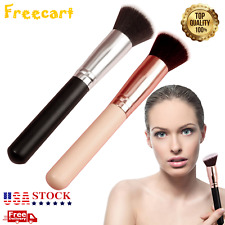 2-8pcs Pro Foundation pincel de maquiagem Flat Top Kabuki para mistura de creme líquido E.U. comprar usado  Enviando para Brazil