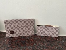 Bolsa de mão elegante envelope embreagem carteira, bolsa e bolsa de pó nova com etiquetas comprar usado  Enviando para Brazil