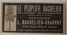 Old advertisement poplar d'occasion  Expédié en Belgium