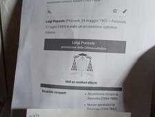 Autografo luigi punzolo usato  Villa Santo Stefano