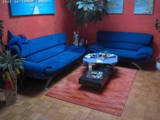 Eckgarnitur alcantara blau gebraucht kaufen  Berlin