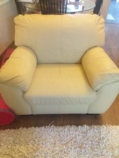 Real leather cream for sale  SWADLINCOTE