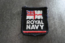 Royal navy woven for sale  REDCAR