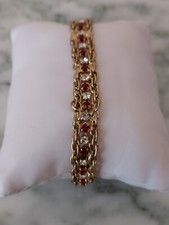Gold tone red for sale  Tewksbury