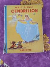 Livre cendrillon walt d'occasion  France