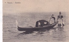 Cartolina venezia gondola usato  Arezzo