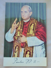 Autogramm papst paulus gebraucht kaufen  Dinkelsbühl