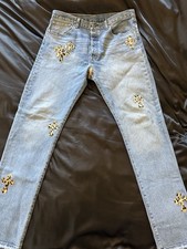 Chrome hearts jeans d'occasion  Nancy-