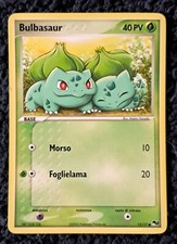 Pokemon card bulbasaur usato  Brescia
