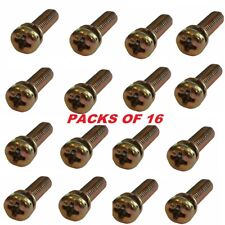 Parafusos flutuantes Mikuni Carb Bowl - M4 x 15mm + arruelas cativas (pacotes com 16), usado comprar usado  Enviando para Brazil