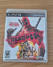 SONY PLAYSTATION PS3 DEADPOOL MARVEL GAME ACTIVISN MUITO BOM ESTADO 2013 MADURO 17+ comprar usado  Enviando para Brazil