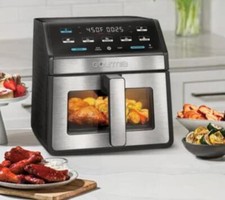 Fritadeira a ar digital Gourmia 8 quartos com janela e luz, usado comprar usado  Enviando para Brazil