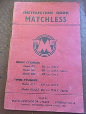 Matchless single cylinder for sale  LOUTH