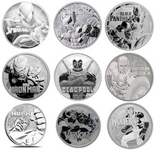 Marvel silver 1oz for sale Marvel silver 1oz for sale  LEIGHTON BUZZARD