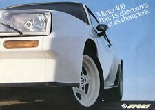 Opel manta 400 for sale  Lancaster