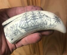 Scrimshaw sperm whale for sale  Rising Fawn