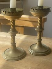 Antique brass gothic for sale  MACCLESFIELD