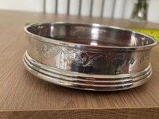silver coasters silver for sale  TIVERTON
