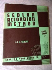 Sedlon Accordion Method Book Three comprar usado  Enviando para Brazil
