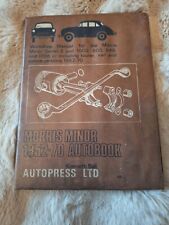 Morris minor autobook for sale  BILLINGHAM