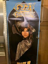 Póster promocional Diario de un loco Ozzy Osbourne Jet Records 1981 segunda mano  Embacar hacia Argentina