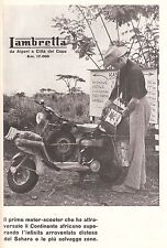 Pubblicita 1953 lambretta usato  Biella