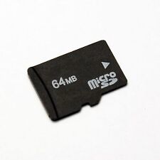 10 peças cartão microSD de 64 MB TF cartão TransFlash 64 MB cartões TF com estojos plásticos, usado comprar usado  Enviando para Brazil