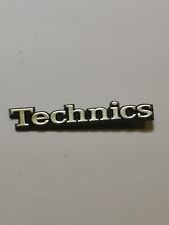 Technics logo badge for sale  BEDFORD