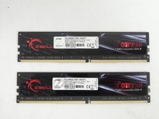 Memória de desktop G.Skill Fortis 16GB (2x8GB) DDR4-2400 CL15 (F4-2400C15D-16GFT) comprar usado  Enviando para Brazil
