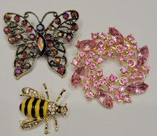 3pc rhinestone purple for sale  Rancho Cordova