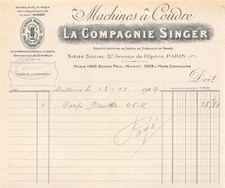 1929 singer company d'occasion  Expédié en Belgium