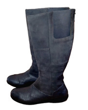 Botas femininas SOFTWALK de couro até o joelho cinza espuma com memória conforto arco tamanho 10N comprar usado  Enviando para Brazil