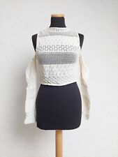 Creme cold shoulder gebraucht kaufen  Ergoldsbach