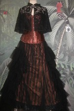 Braune corsage gothic gebraucht kaufen  Mülheim an der Ruhr