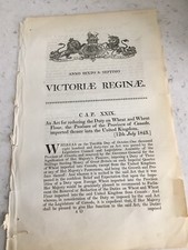Canada act parliament for sale  GLOSSOP