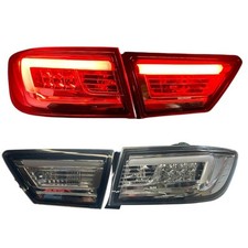 Conjunto de pares de lanternas traseiras traseiras LED cromado transparente para Renault Clio 13-On comprar usado  Enviando para Brazil