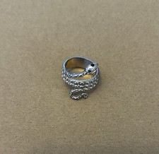 Gold snake ring for sale  LONDON