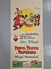 Locandina pippo pluto usato  Bergamo