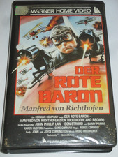 Używany, Warner - Der rote Baron - VHS/Kriegsfilm/John Phillip Law/'71 na sprzedaż  Wysyłka do Poland